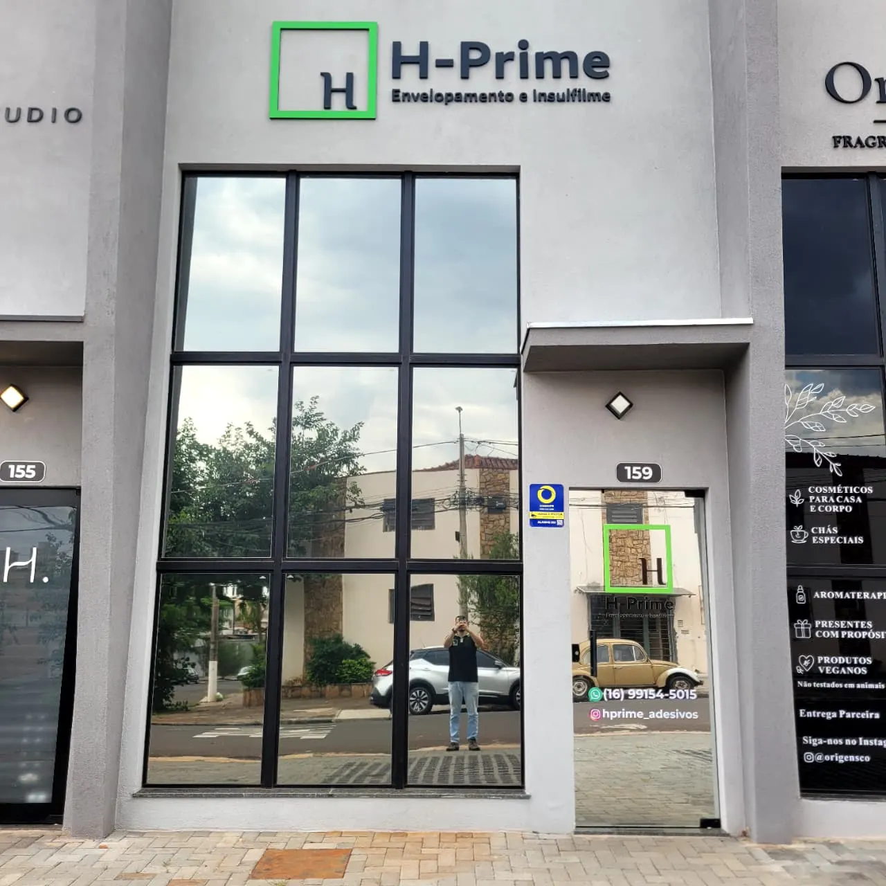 Fachada da loja H-Prime em Ribeirão Preto
